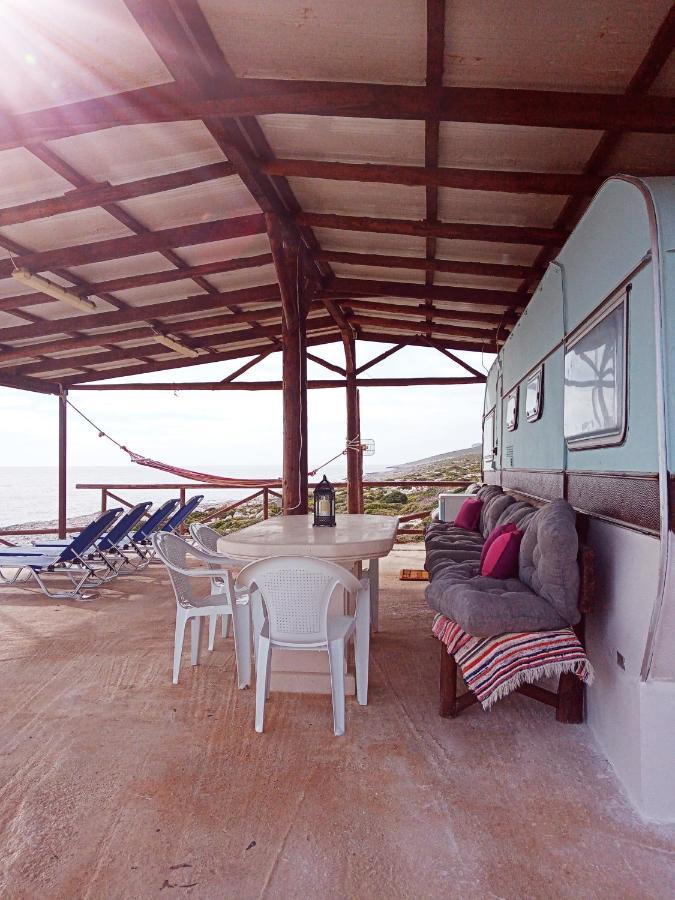 Caravan Fishing Spot Porto Roxa Agios Leon Eksteriør bilde